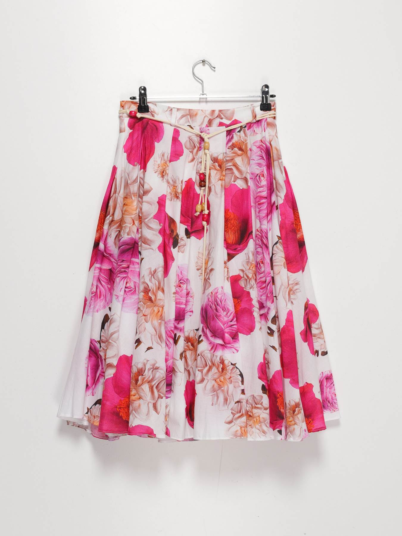 Юбка миди Sassofono модель A192-SC-603193-1 ФУКСІЯ Фото