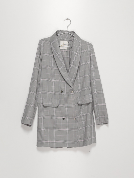 Піджак Sassofono модель A192-SC-605241 СІРИЙ Фото