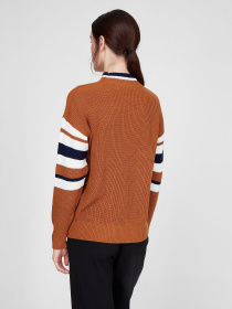 Свитер Sassofono модель A201-SC-28209, Кориця Фото