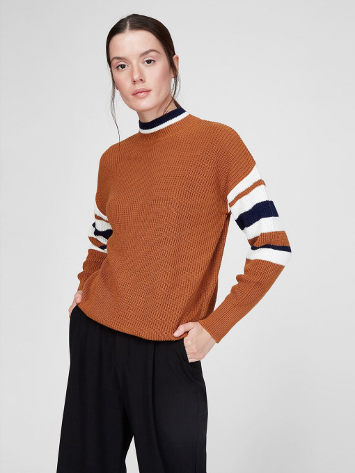 Свитер Sassofono модель A201-SC-28209, Кориця Фото