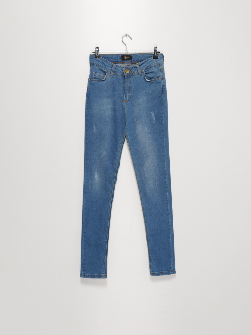 Зауженные джинсы Sassofono модель A192-SC-6177 Індиго Фото