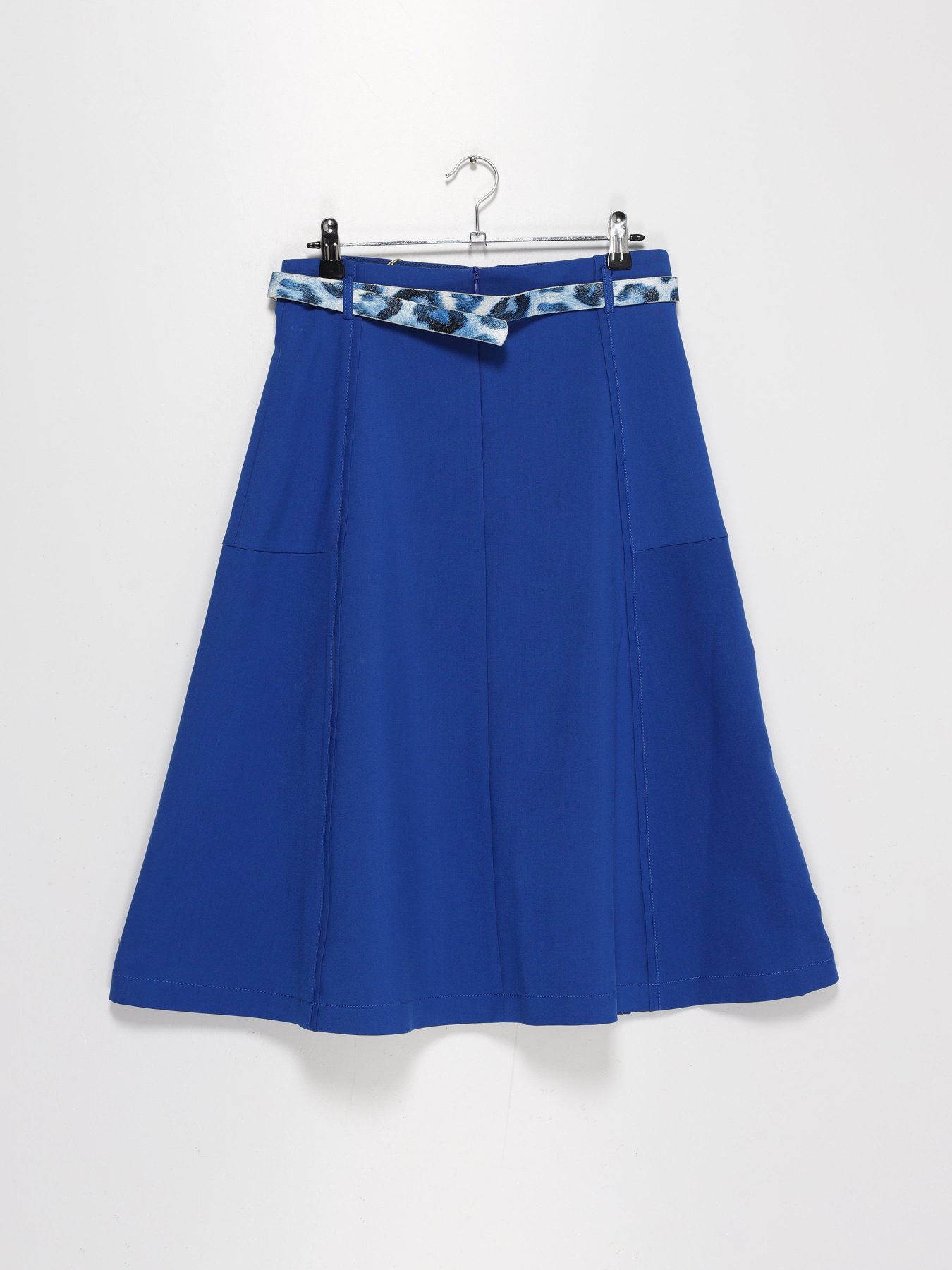 Юбка миди Sassofono модель A192-SC-803155-1 ЕЛЕКТРИК Фото