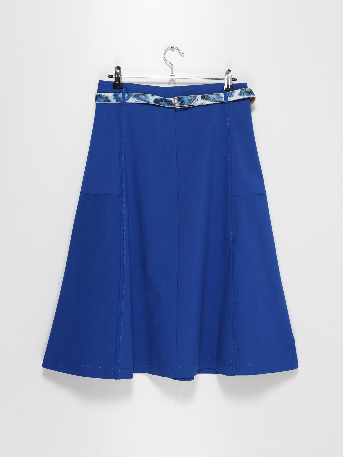 Юбка миди Sassofono модель A192-SC-803155-1 ЕЛЕКТРИК Фото