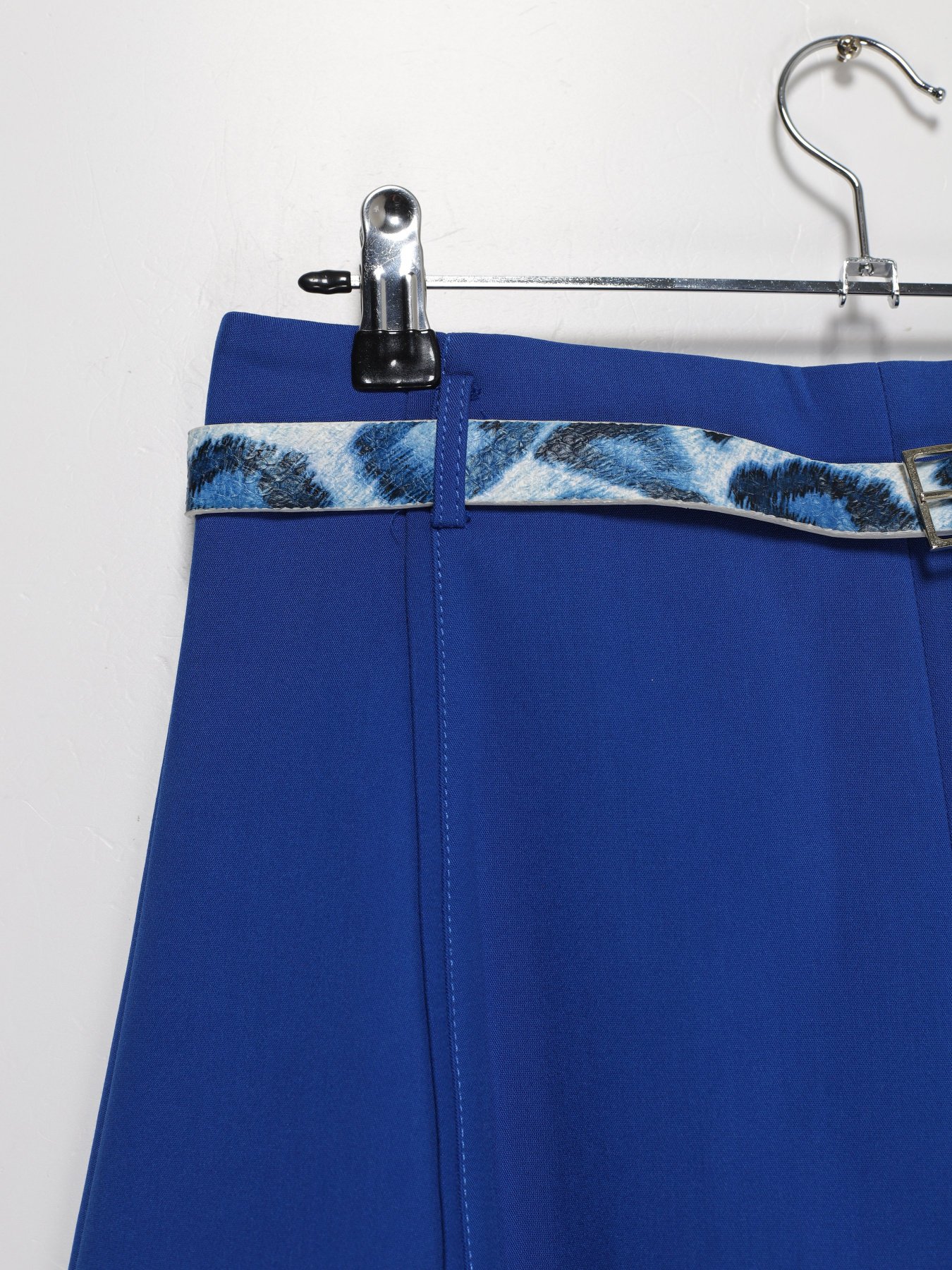 Спідниця міді Sassofono модель A192-SC-803155-1 ЕЛЕКТРИК Спідниця міді Sassofono модель A192-SC-803155-1 ЕЛЕКТРИК Фото