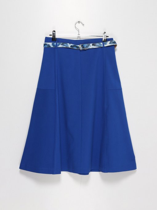 Спідниця міді Sassofono модель A192-SC-803155-1 ЕЛЕКТРИК Фото