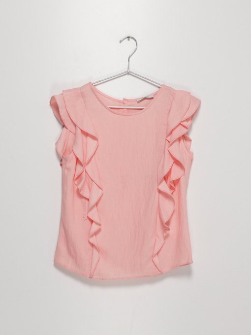 Блуза Sassofono модель A192-SC-818311 РОЖЕВИЙ Фото