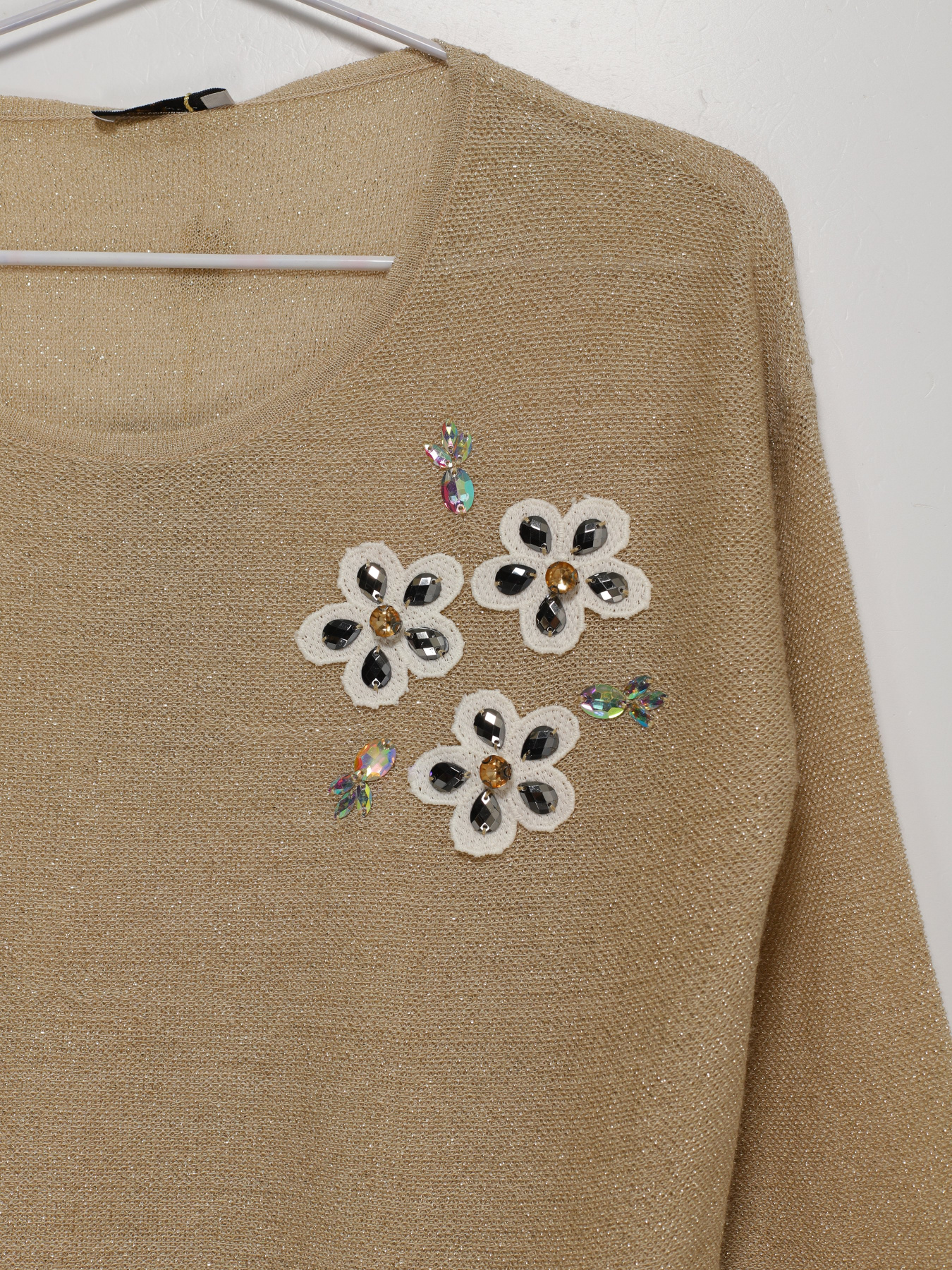 Блуза Sassofono модель A192-SC-8238 БЕЖЕВИЙ Фото