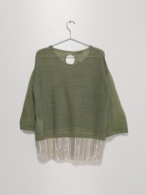 Блуза Sassofono модель A192-SC-8254 Зелений Фото