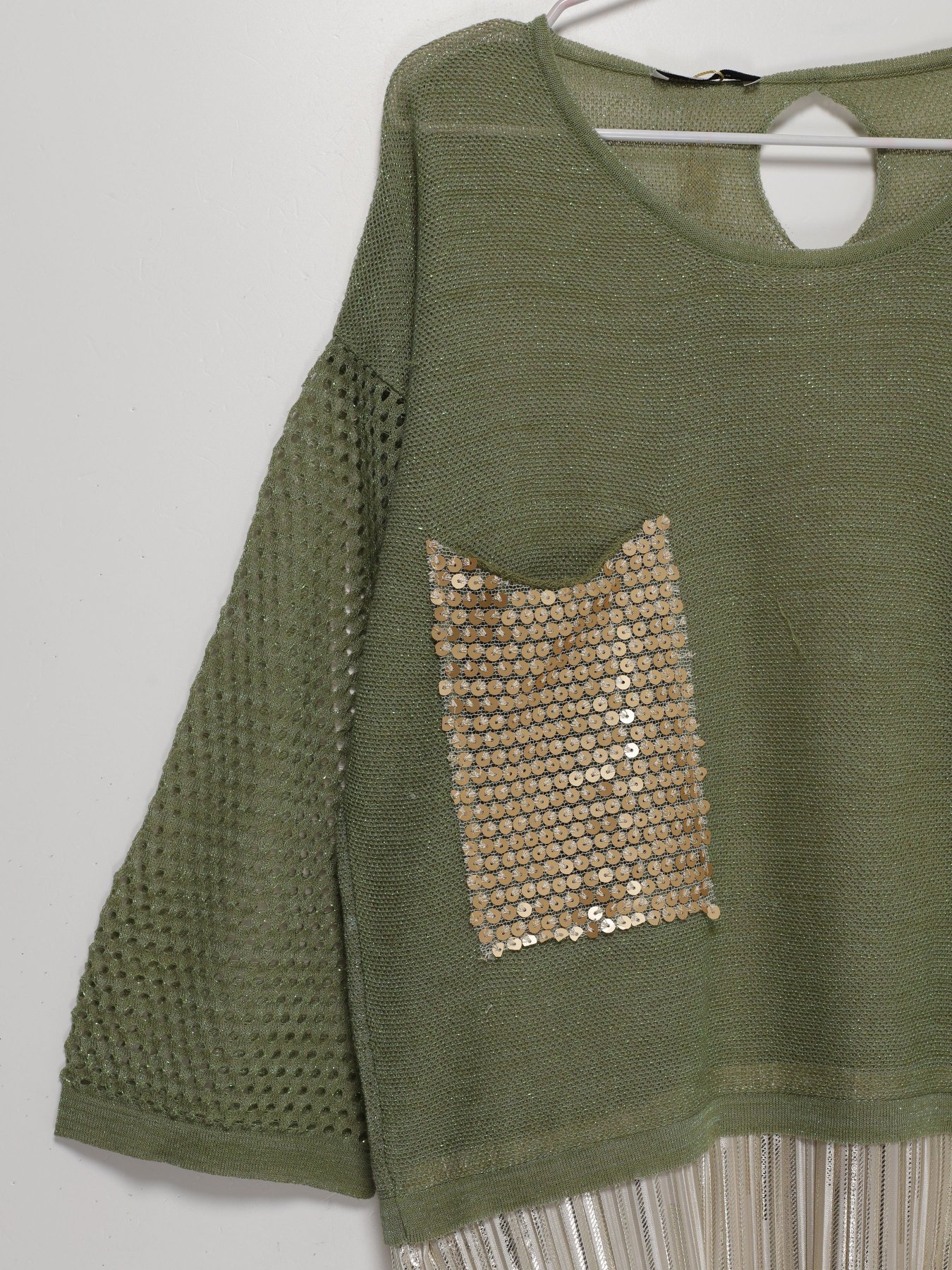 Блуза Sassofono модель A192-SC-8254 Зелений Фото