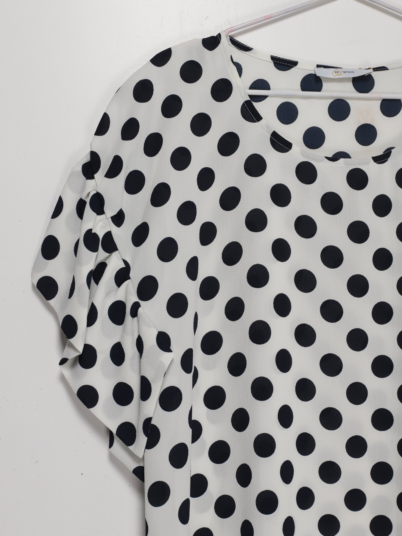 Блуза Sassofono модель A192-SC-917535-2 Молочний Фото