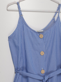 Платье мини Sassofono модель A192-SC-9904 БЛАКИТНИЙ Фото