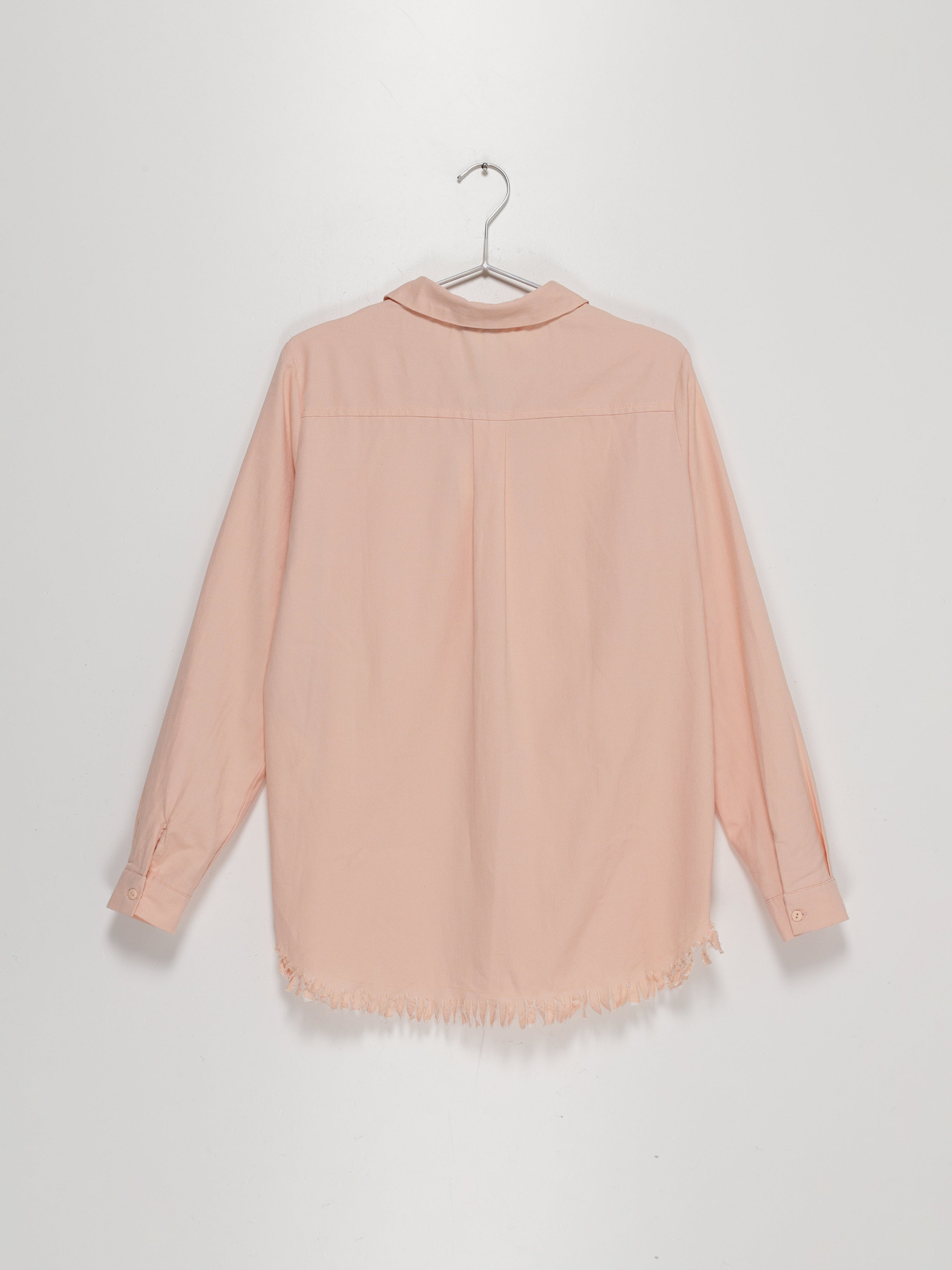 Рубашка повседневная Sassofono модель A192-SC-9978 Пудровий Фото