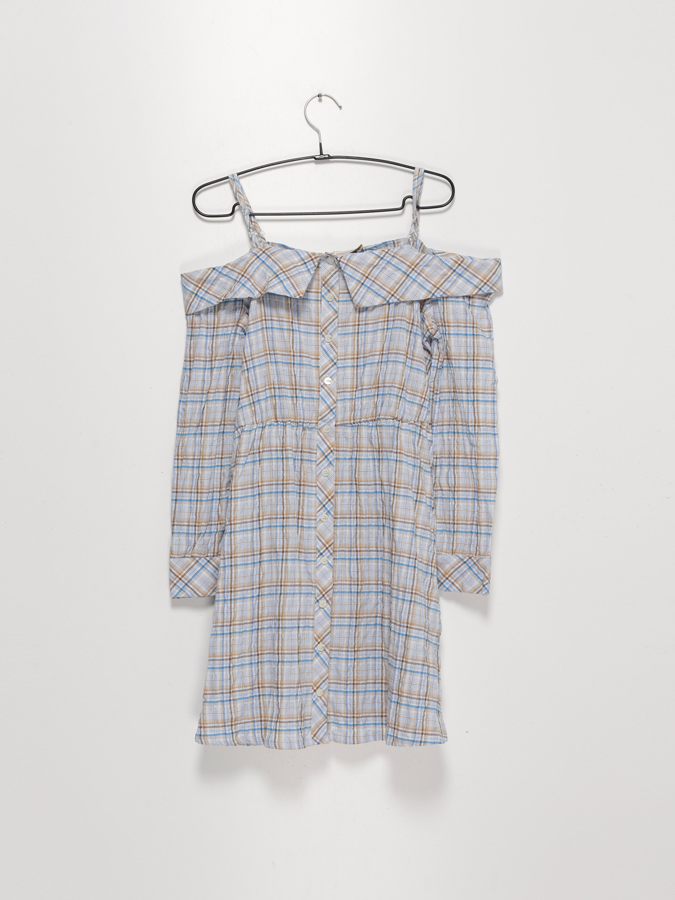 Сукня міні Sassofono модель A192-SF-104171 БЛАКИТНИЙ Фото