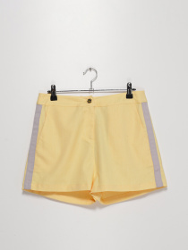 Шорты Sassofono модель A192-SF-105071 Жовтий Фото