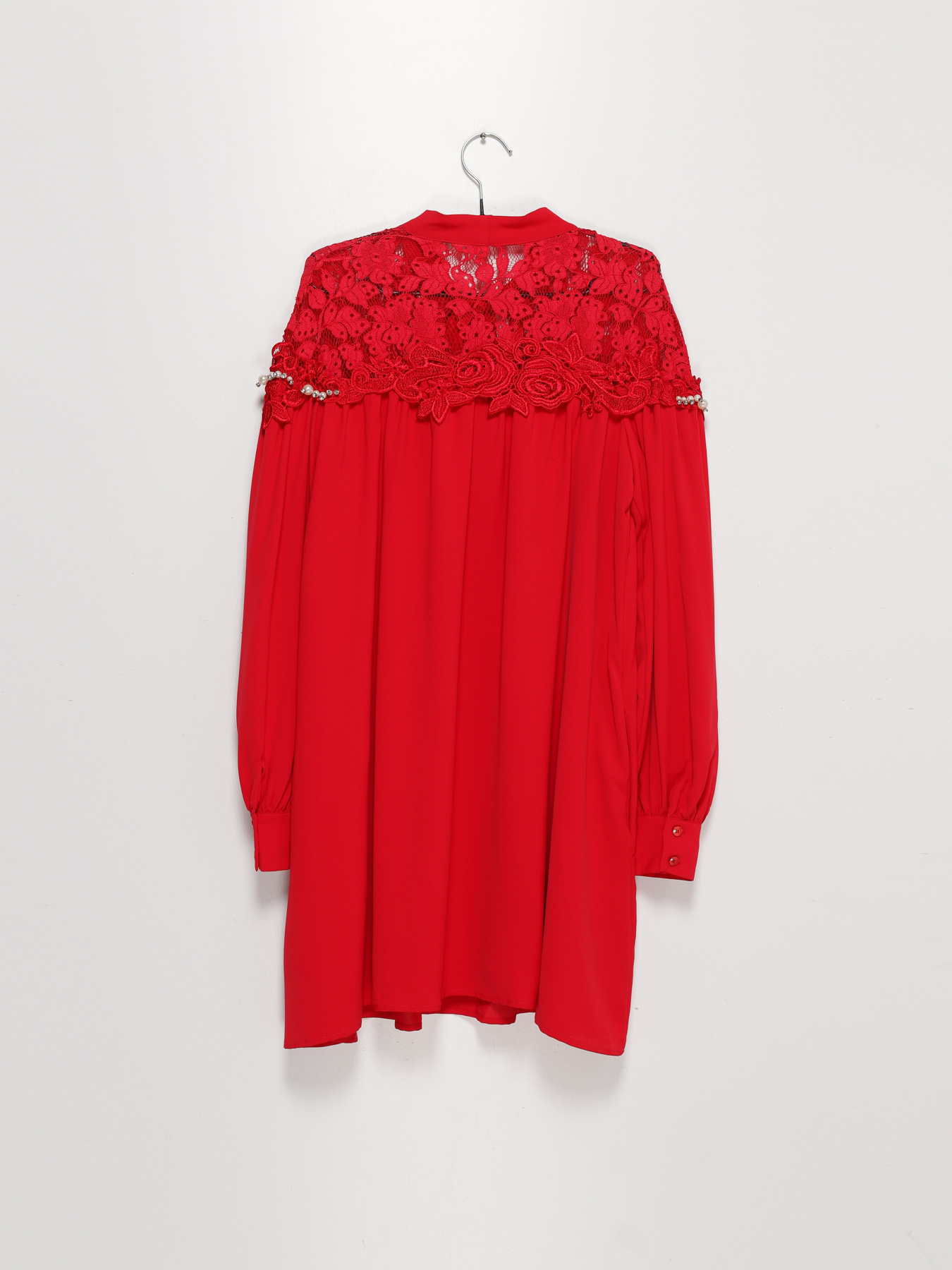 Платье мини Sassofono модель A192-SF-107171 ЯСКРАВО КОРАЛОВИЙ Платье мини Sassofono модель A192-SF-107171 ЯСКРАВО КОРАЛОВИЙ Фото