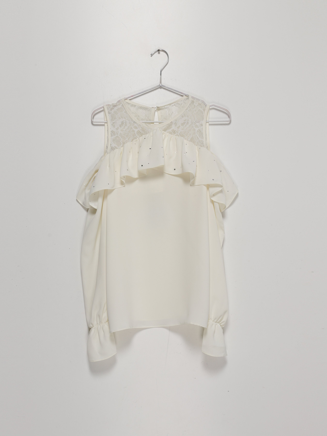 Блуза Sassofono модель A192-SF-132111 МОЛОЧНИЙ Фото