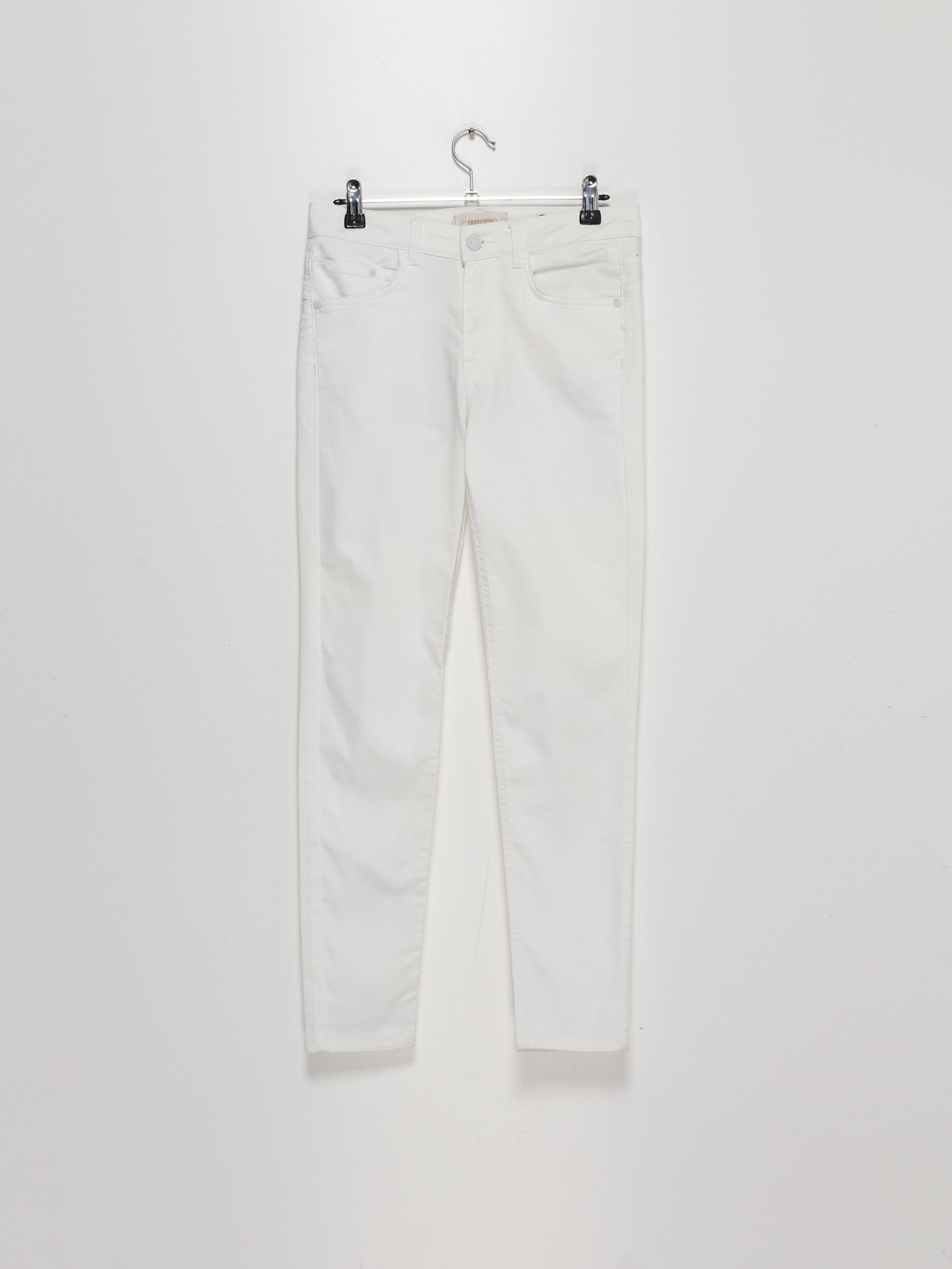 Скіні джинси Sassofono модель A192-SF-133011 Білий Фото