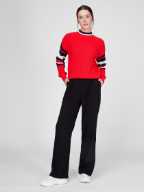 Свитер Sassofono модель A201-SC-28209, Червоний Фото