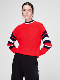 Свитер Sassofono модель A201-SC-28209, Червоний Фото