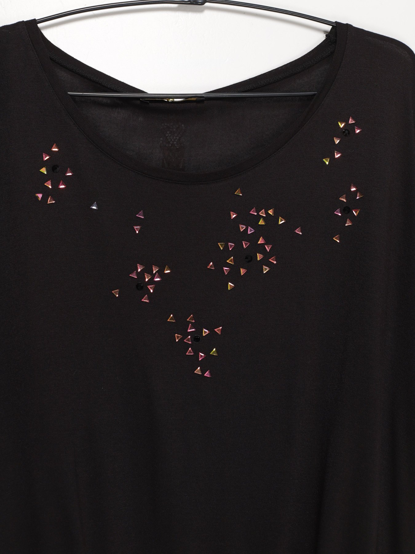 Футболка Sassofono модель A192-SF-13575 Чорний Фото