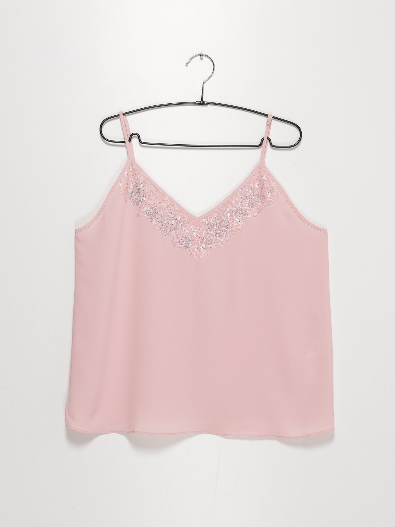 Майка Sassofono модель A192-SF-409114-1 Пудровий Фото