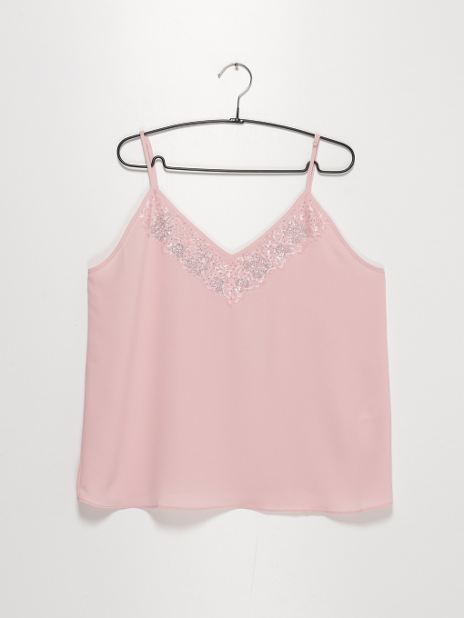 Майка Sassofono модель A192-SF-409114-1 Пудровий Фото