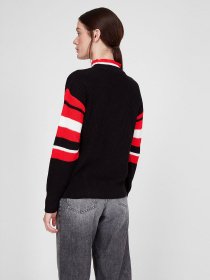 Свитер Sassofono модель A201-SC-28209, Чорний Фото