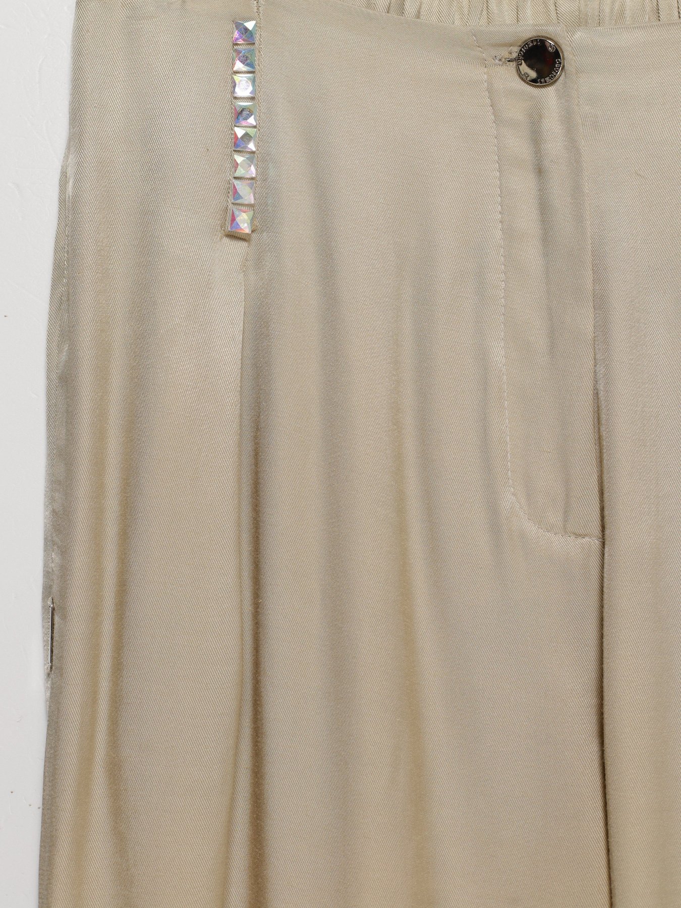 Повседневные штаны Sassofono модель A192-SF-44732-1 Бежевий Фото