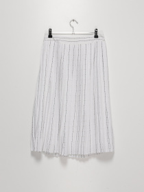 Юбка миди Sassofono модель A192-SF-471081 МОЛОЧНИЙ Фото