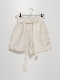 Повсякденні шорти Sassofono модель A192-SF-47200-1 Молочний Фото