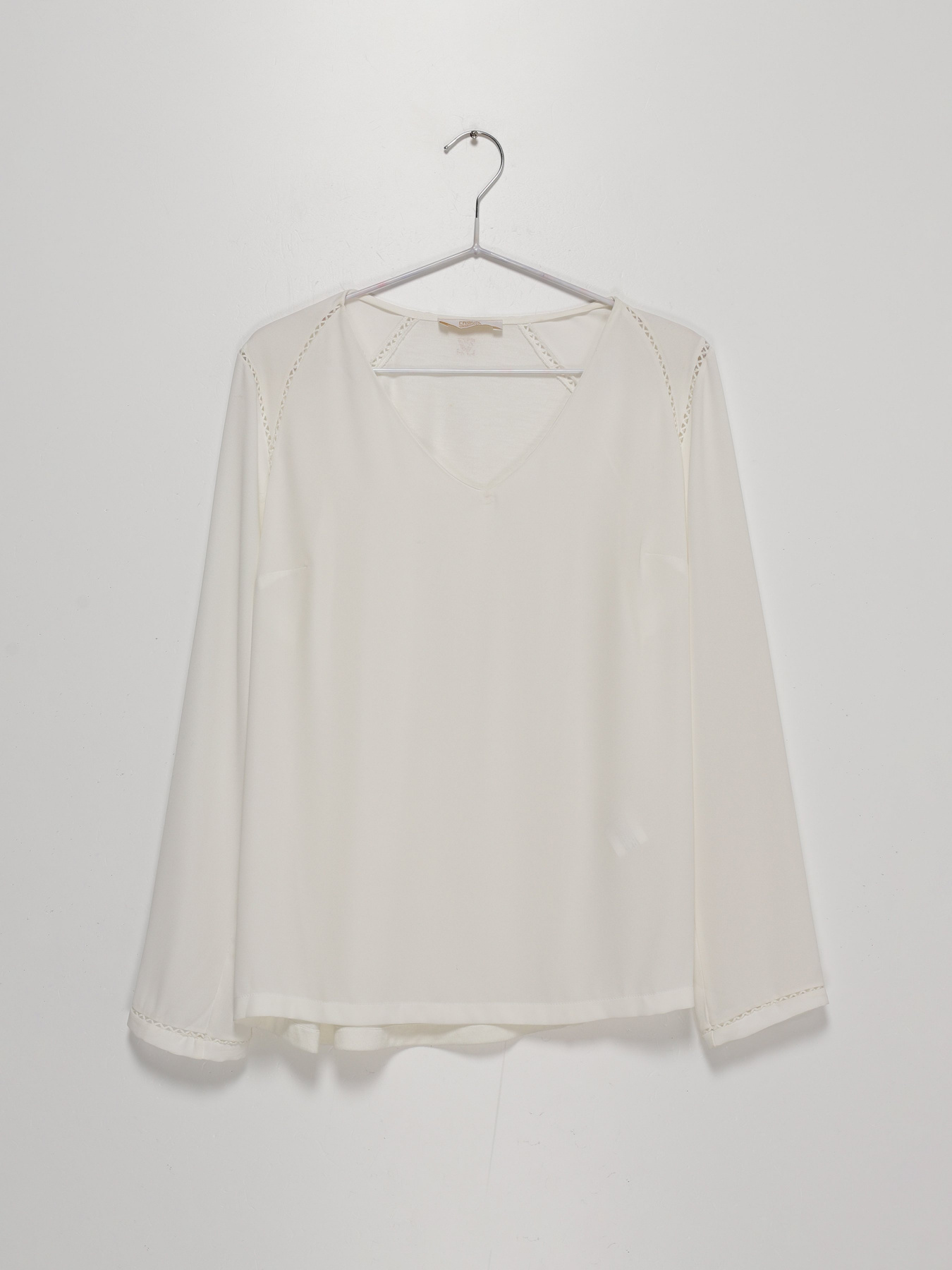 Блуза Sassofono модель A192-SF-629111 МОЛОЧНИЙ Фото