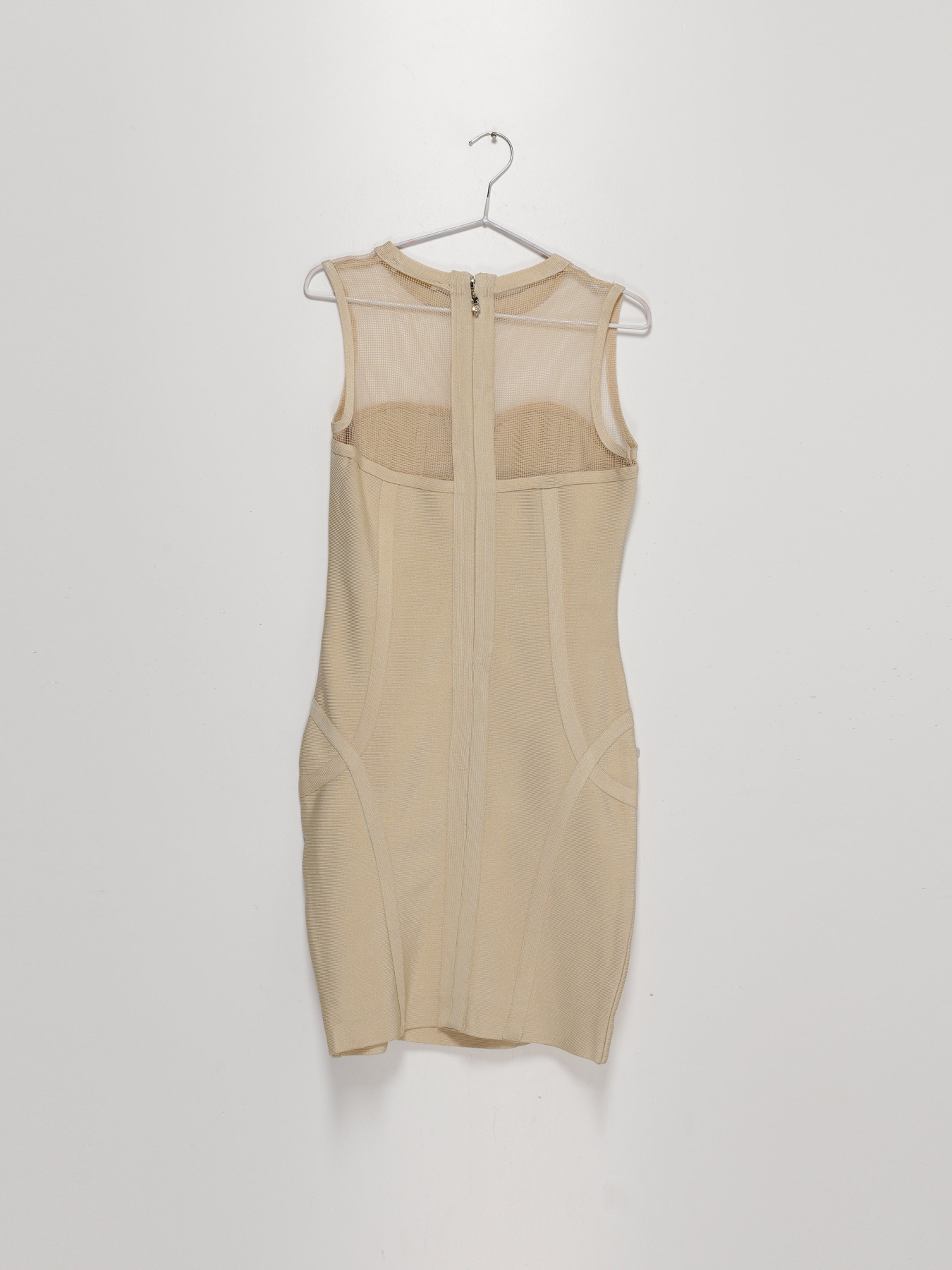 Сукня міні Sassofono модель A192-SF-70108 Бежевий Фото