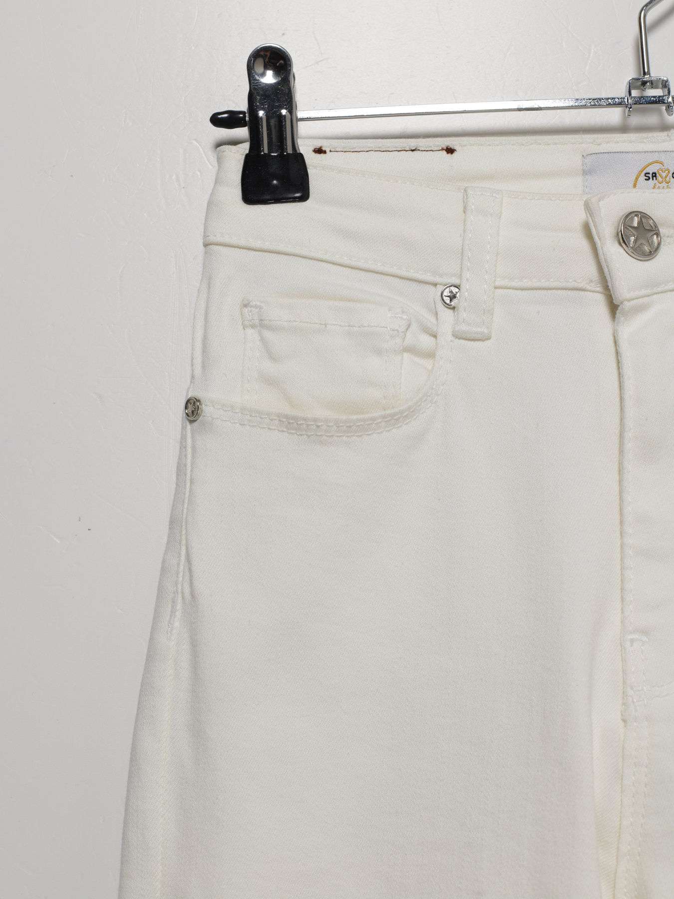 Скинни джинсы Sassofono модель A202-SC-12775 Білий Фото