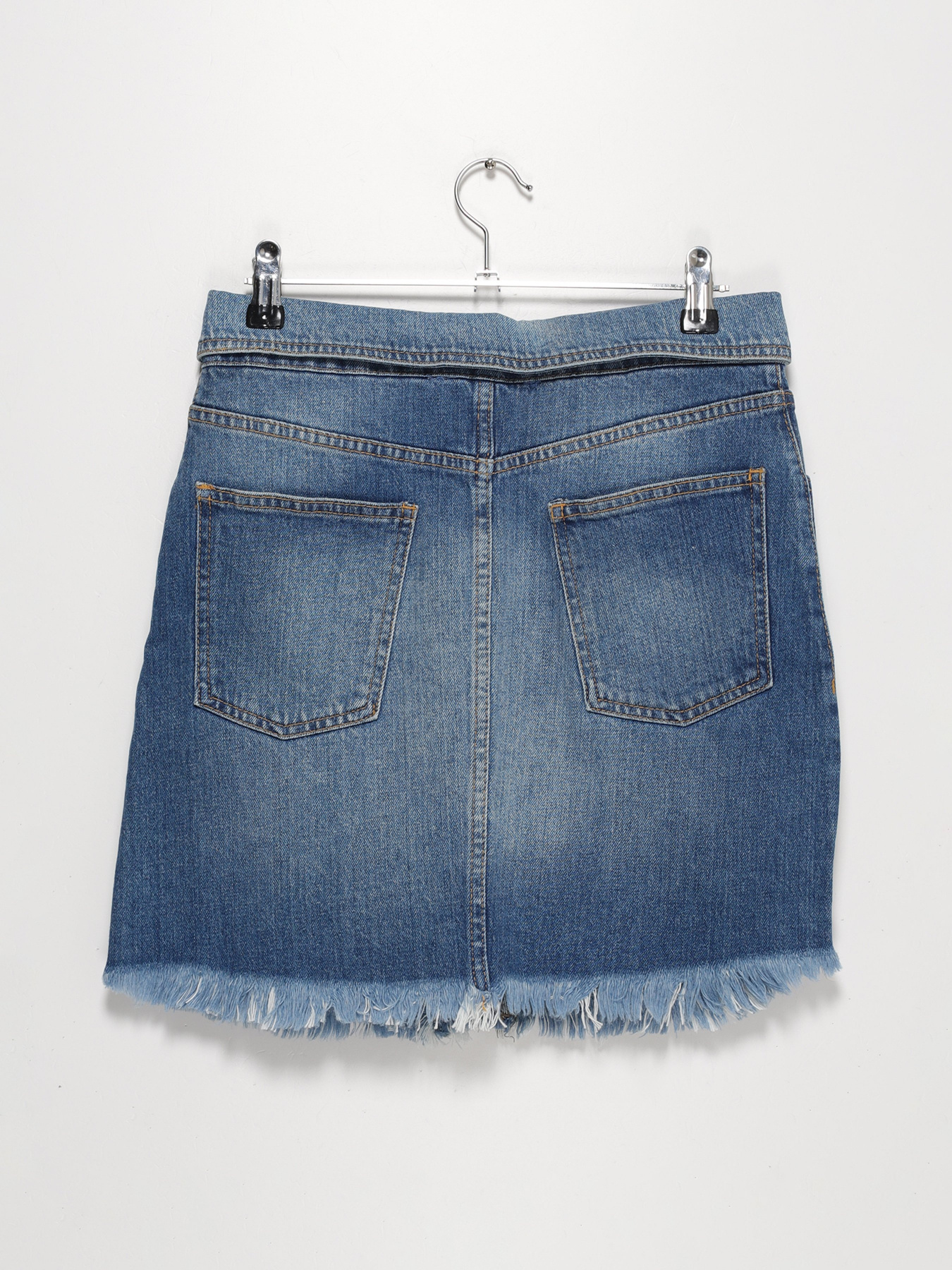 Юбка мини Sassofono модель A202-SC-22167 Блакитний Фото