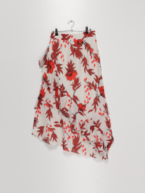 Спідниця міні Sassofono модель A202-SC-22183 Червоний Фото