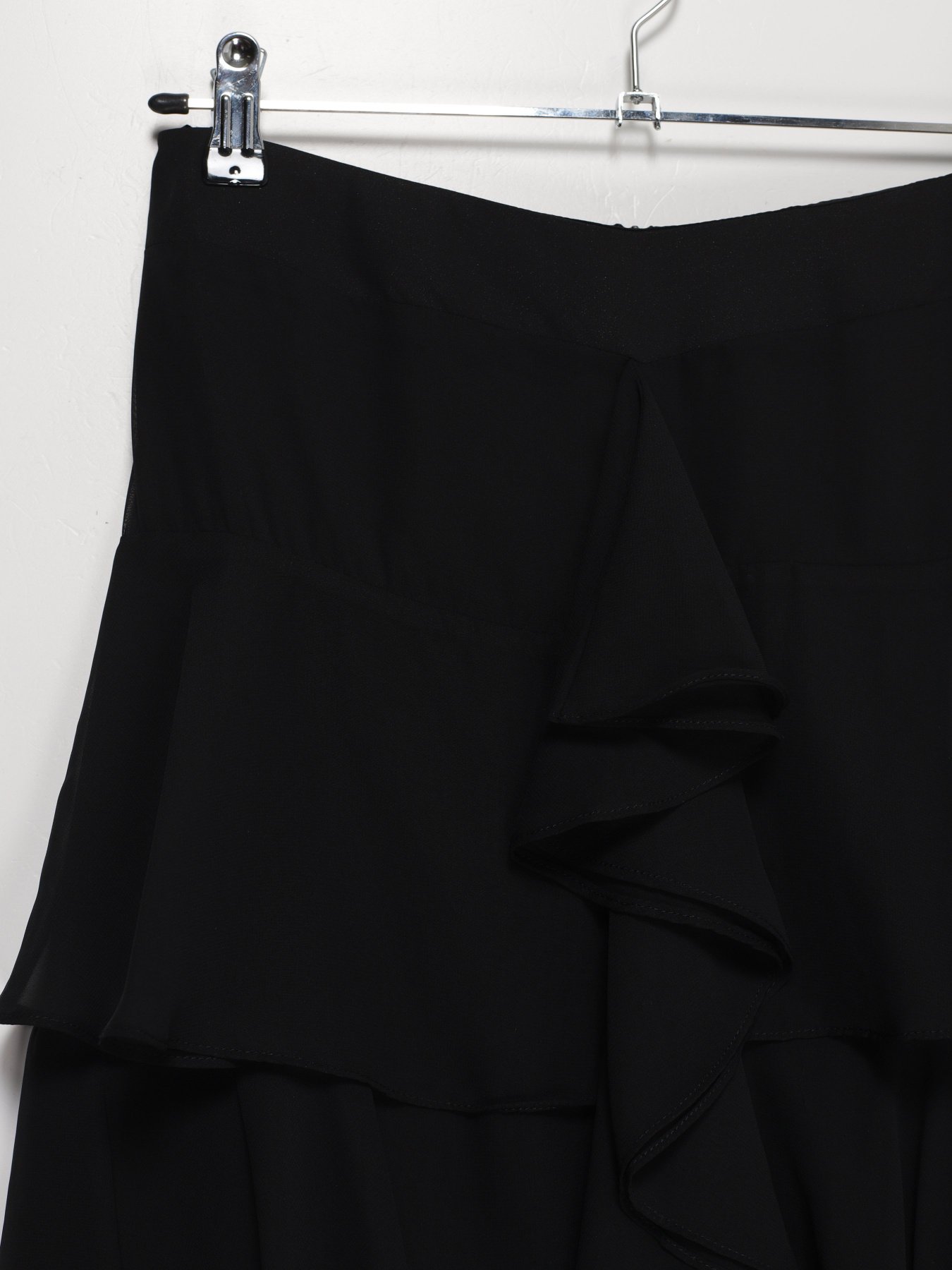 Юбка миди Sassofono модель A202-SC-22187 ЧОРНИЙ Фото