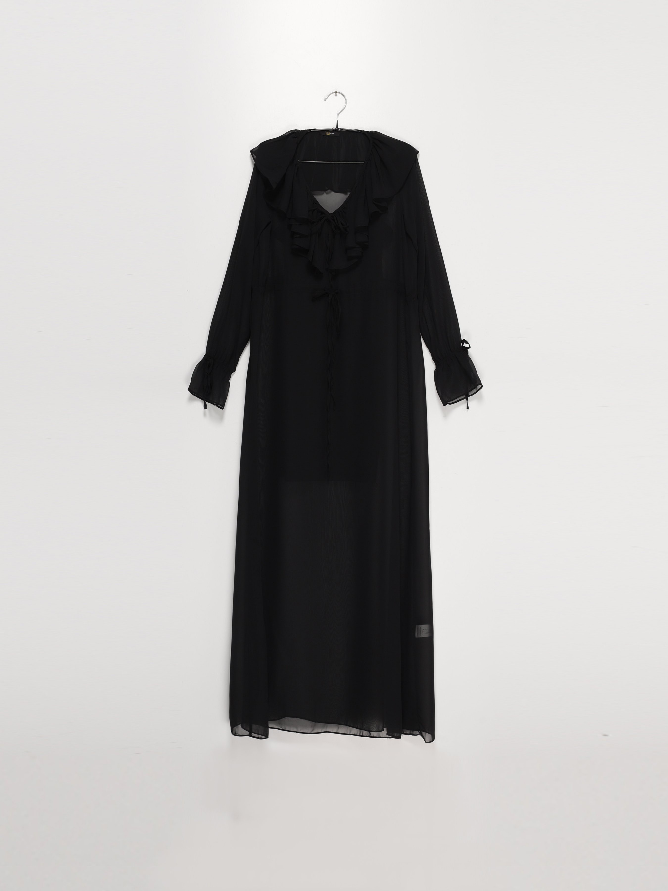 Сукня міді Sassofono модель A202-SC-42990 ЧОРНИЙ Фото