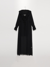 Сукня міді Sassofono модель A202-SC-42990 ЧОРНИЙ Фото