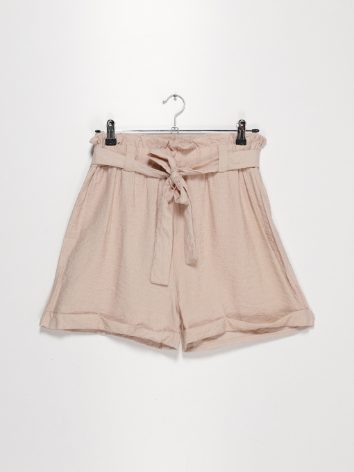 Шорты Sassofono модель A202-SC-47197 Бежевий Фото
