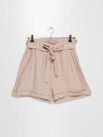 Повседневные шорты Sassofono модель A202-SC-47197 Бежевий Фото