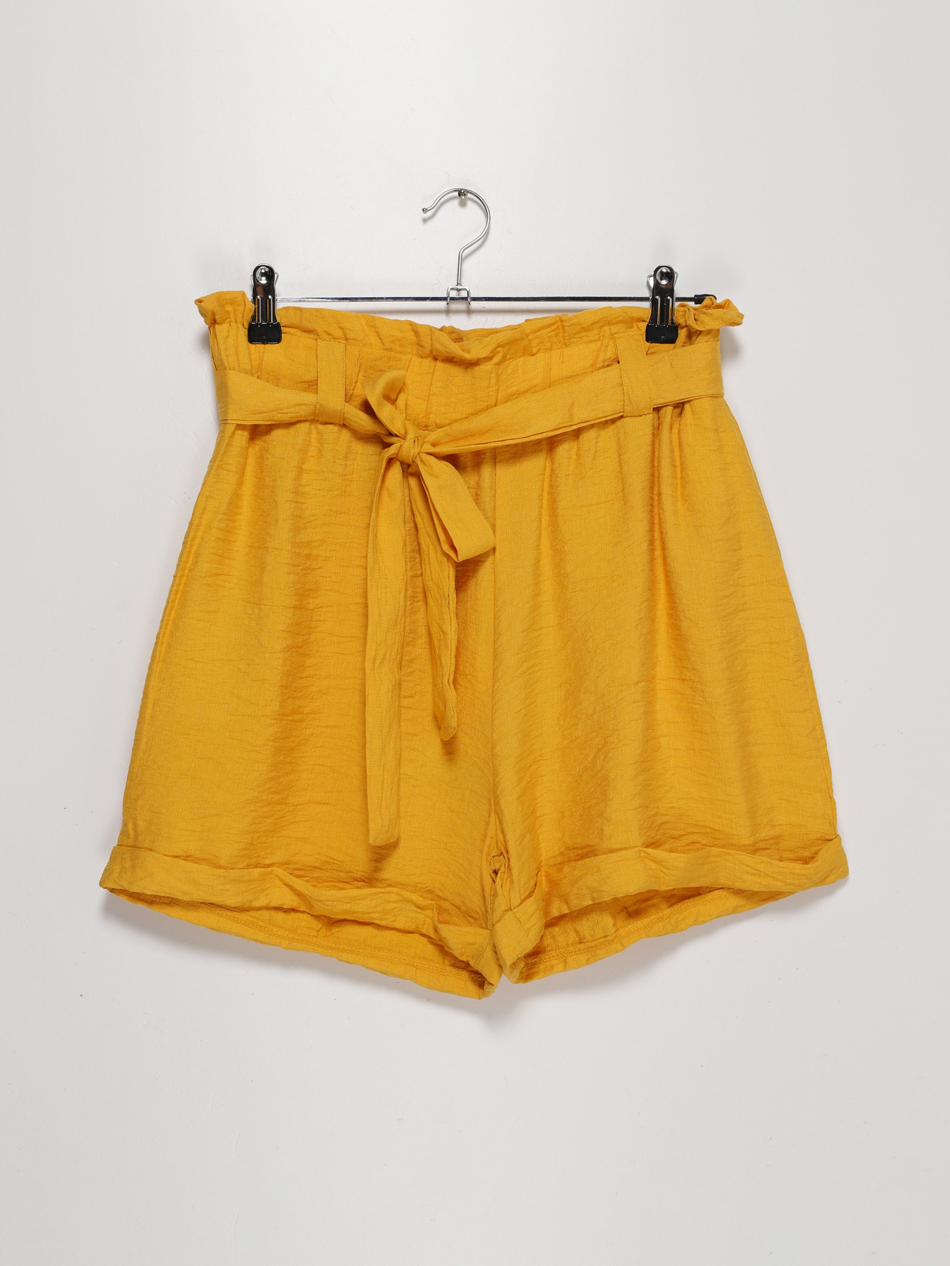 Шорты Sassofono модель A202-SC-47197 Жовтий Фото