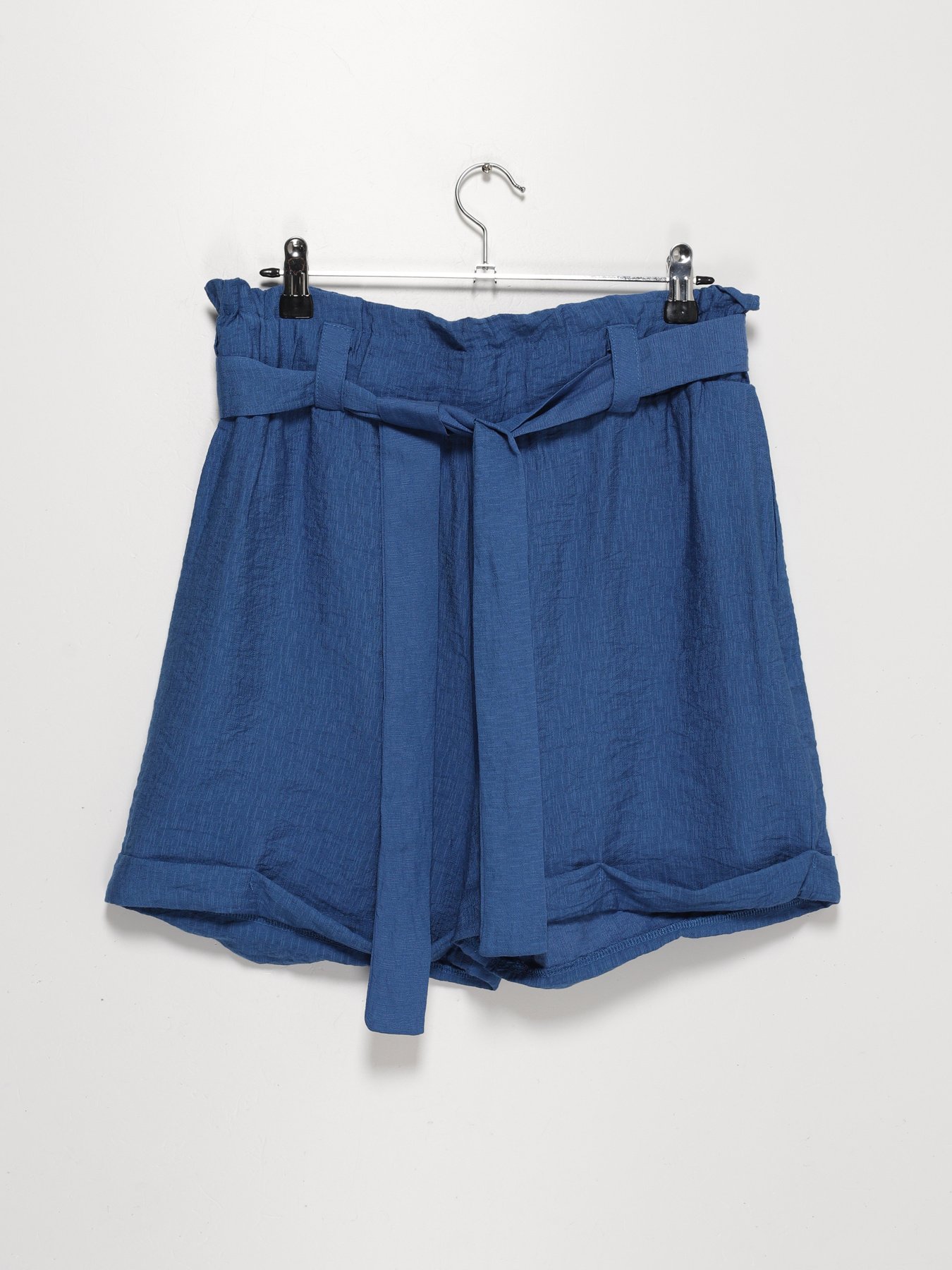 Повседневные шорты Sassofono модель A202-SC-47197 Індиго Фото