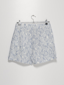 Шорты Sassofono модель A202-SF-14766 Блакитний-Білий Фото