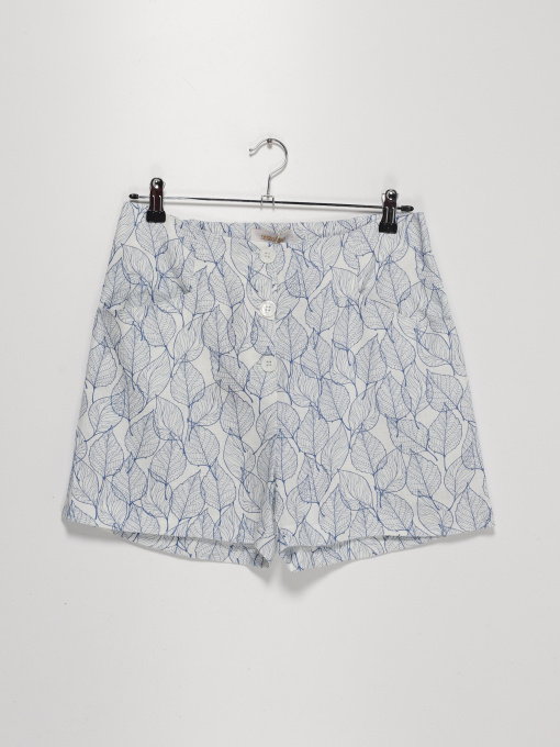 Шорты Sassofono модель A202-SF-14766 Блакитний-Білий Фото