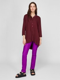 Туника Sassofono модель A191-SF-156151, БОРДОВИЙ Фото