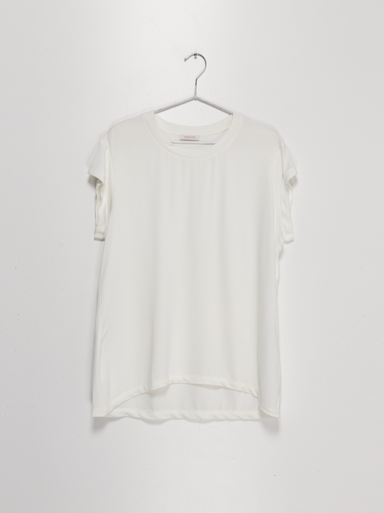 Футболка Sassofono модель A202-SF-207111-6X МОЛОЧНИЙ Фото