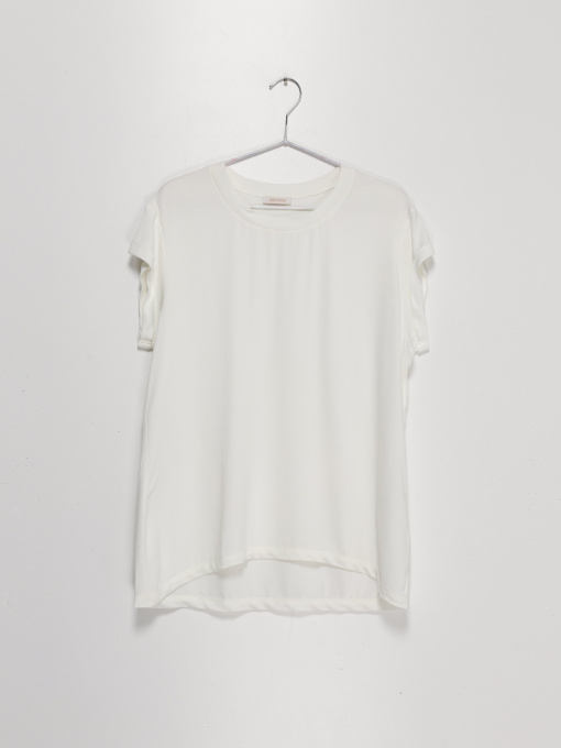 Футболка Sassofono модель A202-SF-207111-6X МОЛОЧНИЙ Фото