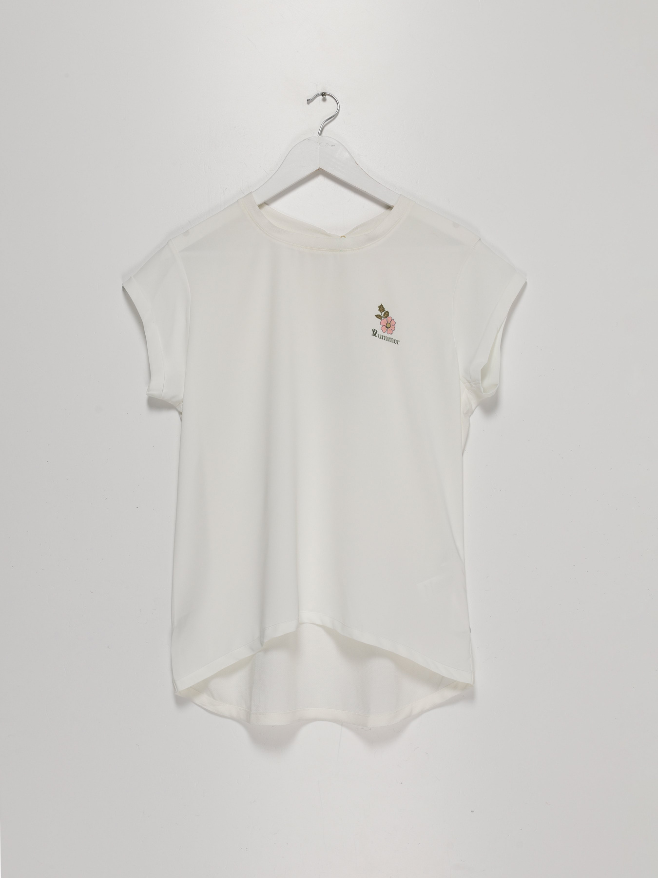 Футболка Sassofono модель A202-SF-207112 МОЛОЧНИЙ Фото