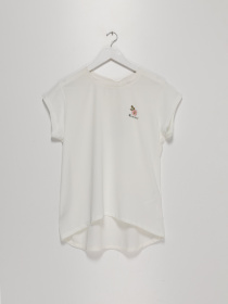 Футболка Sassofono модель A202-SF-207112 МОЛОЧНИЙ Фото