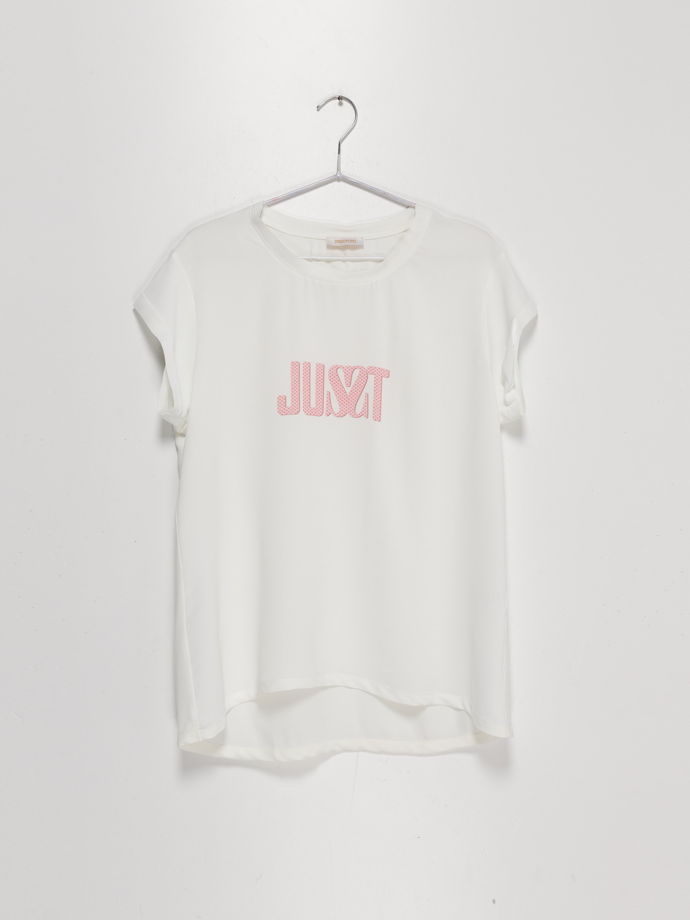 Футболка Sassofono модель A202-SF-207112-5X МОЛОЧНИЙ Фото